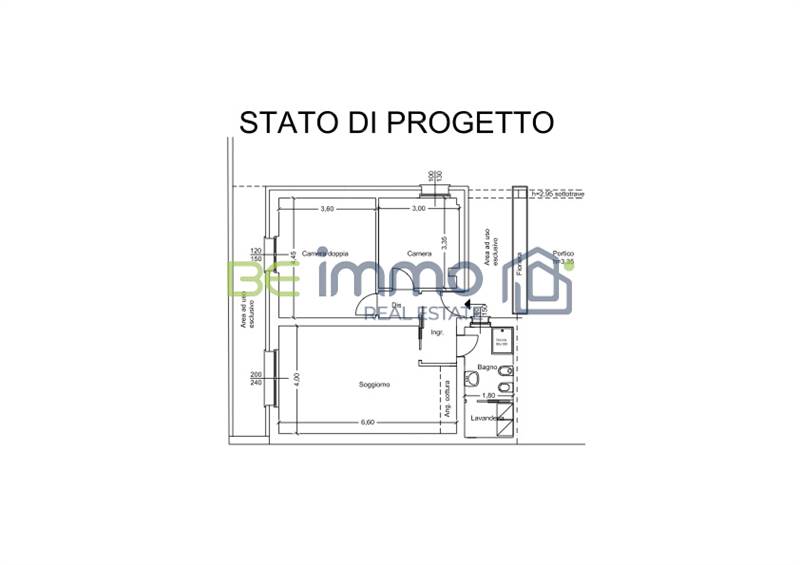 Planimetria Trilocale