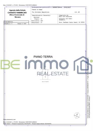 Planimetria posto auto 3