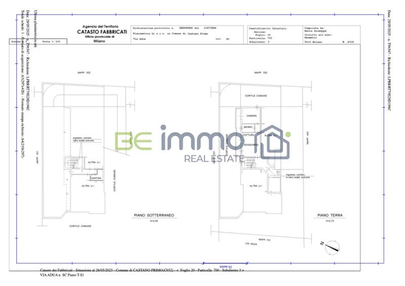 Planimetria abitazione