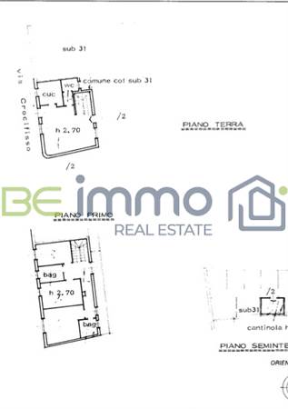 Planimetria abitazione e cantina