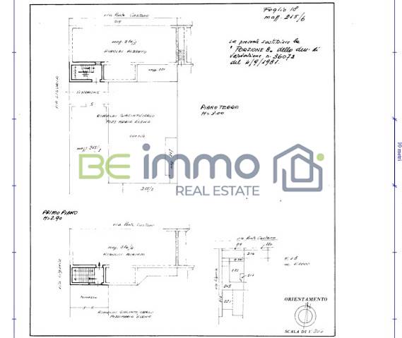 Planimetria vano scala