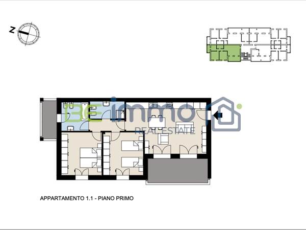 2 bedroom apartment for sale in Albairate