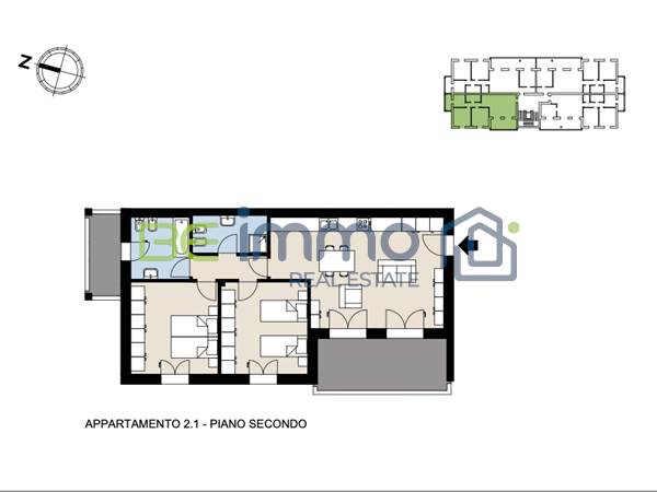 2 bedroom apartment for sale in Albairate